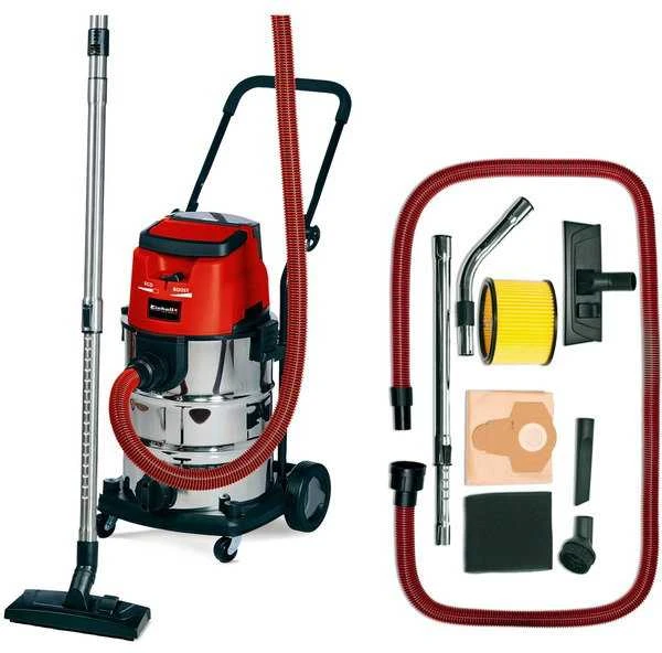Akumuliatorinis dulkių siurblys Einhell TE-VC 36/30 Li S-Solo; 2x18 V (be akumuliatoriaus ir pakrovėjo)