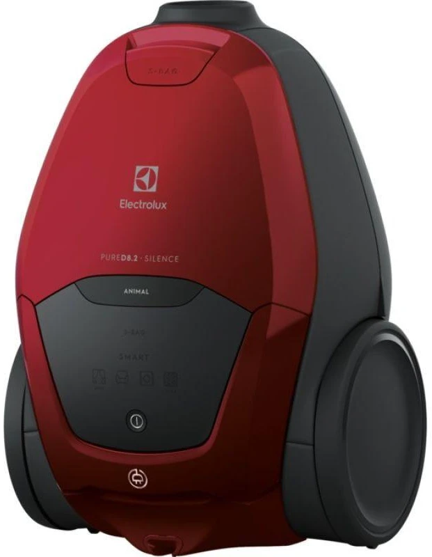 Electrolux Dulkių siurblys PD82-ANIMA Pure D8 Bagled, Galia 600 W, Dulkių talpa 3,5 L, Raudona