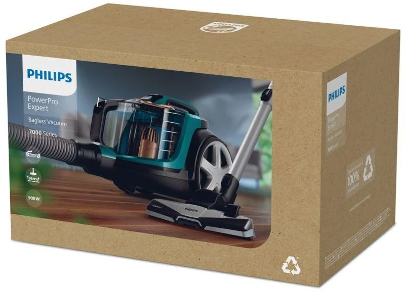 Dulkių siurblys Philips PowerPro Expert FC9744/09, Juodos/Žalios spalvos