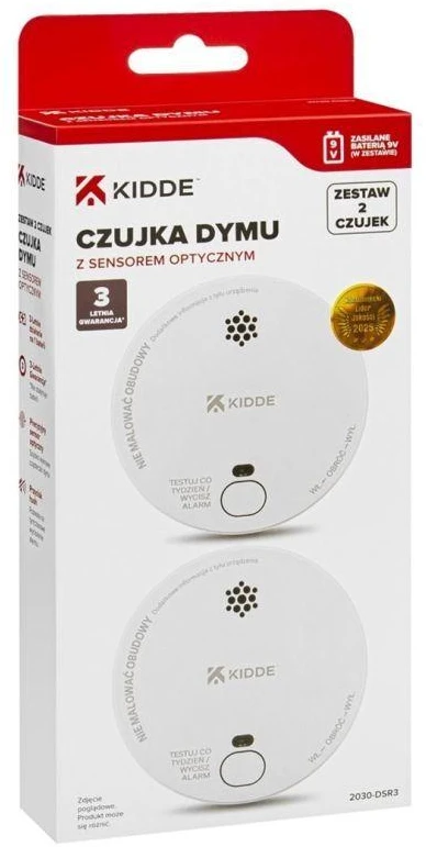 Dviejų dūmų detektorių rinkinys 2030-DSR3 KIDDE