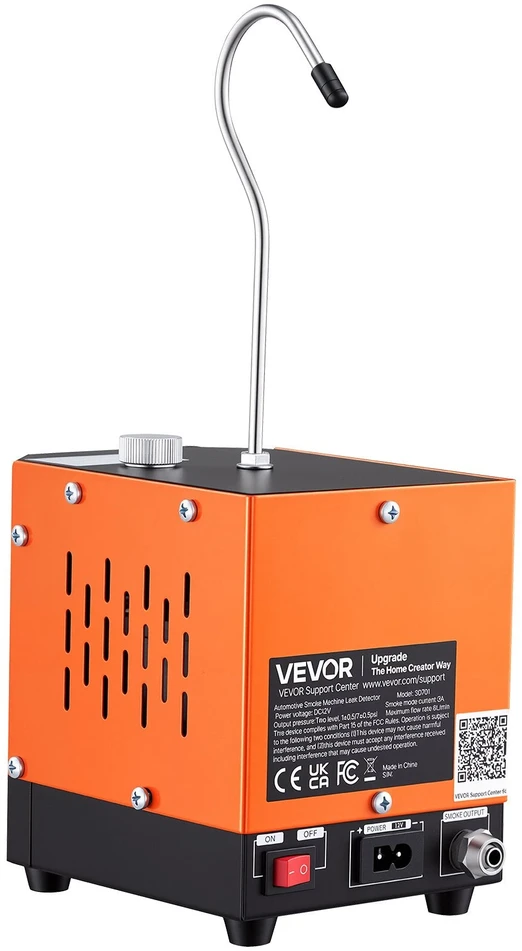 VEVOR Automobilinis dūmų detektorius su oro siurbliu