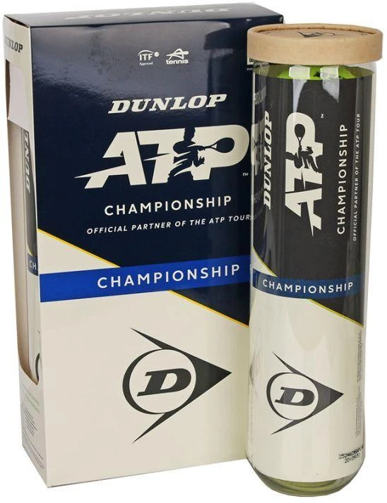 Dunlop ATP Championship teniso kamuoliai (2x4 vnt.)