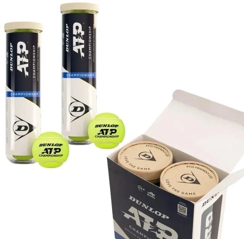Dunlop ATP Championship teniso kamuoliai (2x4 vnt.)