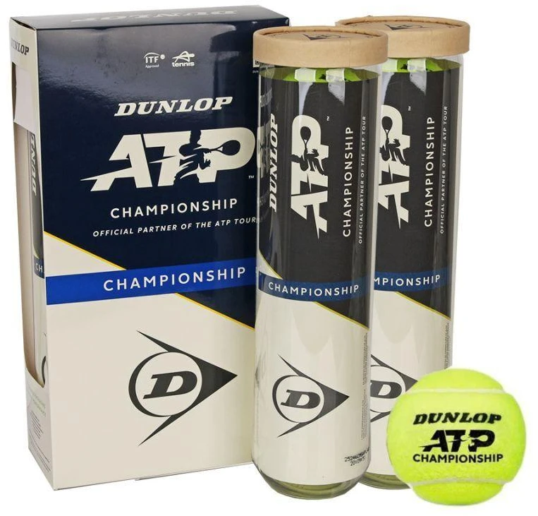 Dunlop ATP Championship teniso kamuoliai (2x4 vnt.)
