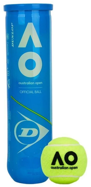 Teniso kamuol. DUNLOP AUSTRALIAN OPEN 4-tube ITF