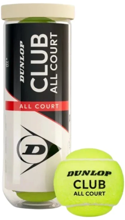 Dunlop Club All Court teniso kamuoliukai, 3 vnt