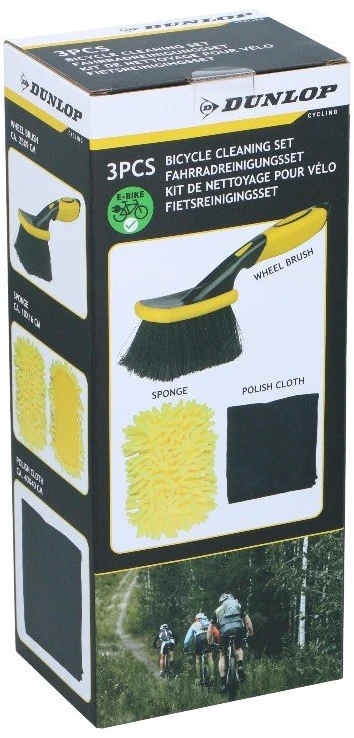 Dunlop dviračio valymo rinkinys, 3 dalių