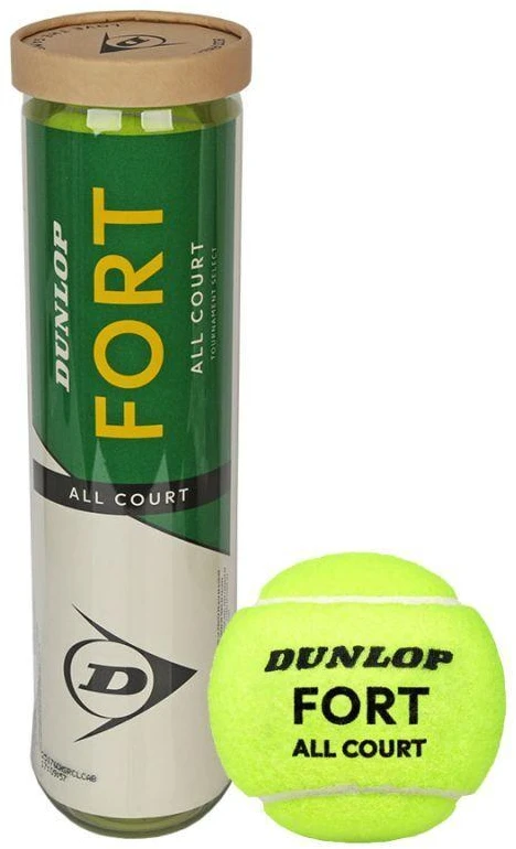 Dunlop Sport Teniso kamuolys. DUNLOP FORT ALL COURT TS 4PET ITF