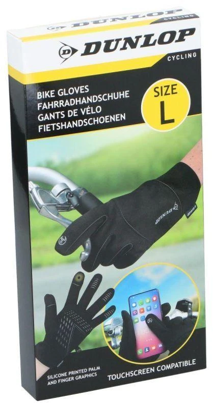 Dunlop Dviračių pirštinės su vilnos pamušalu