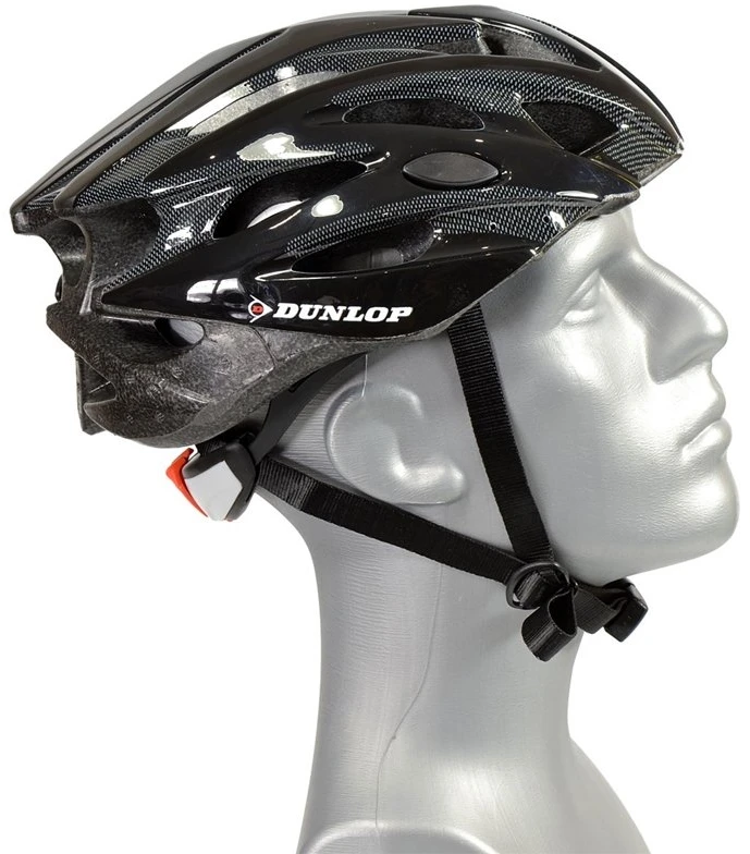 Dunlop MTB dviratininko šalmas, baltas juodas