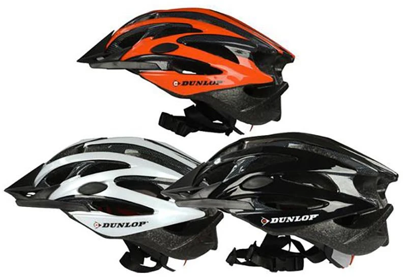 Dunlop MTB dviratininko šalmas L, oranžinis / juodas