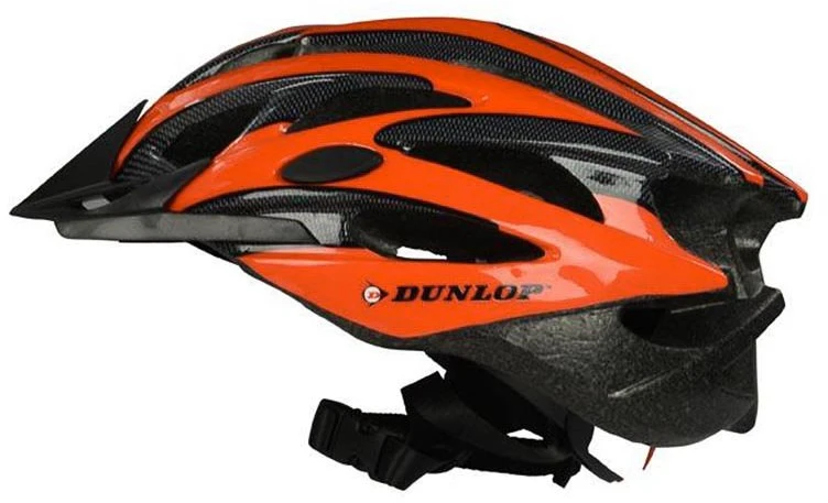 Dunlop MTB dviratininko šalmas L, oranžinis / juodas