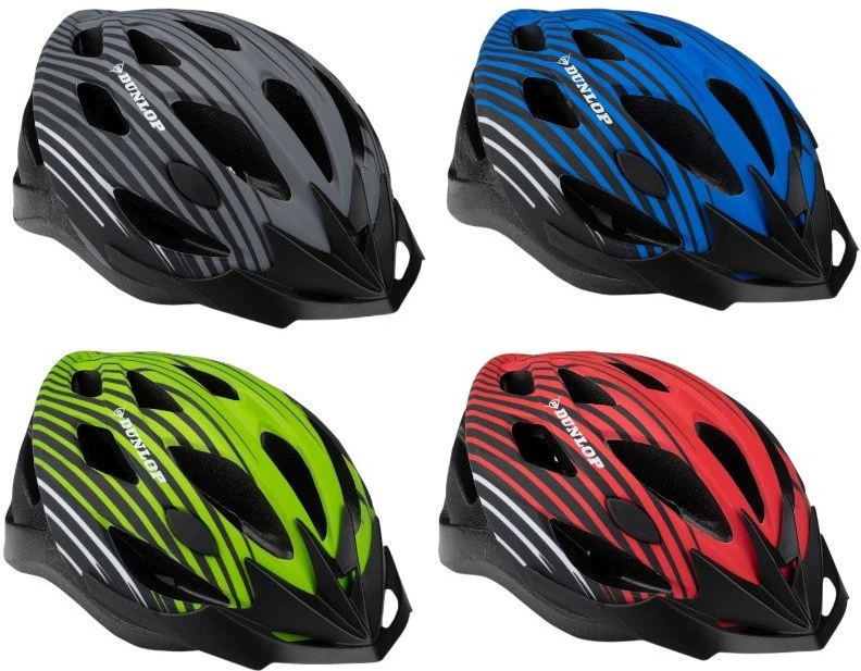 Dunlop MTB dviratininko šalmas M 55–58 cm, mėlynas–juodas