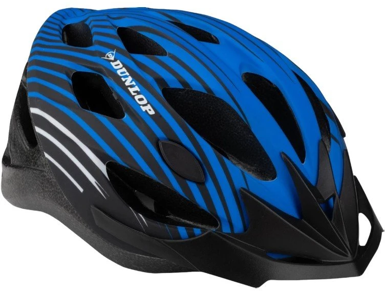 Dunlop MTB dviratininko šalmas M 55–58 cm, mėlynas–juodas
