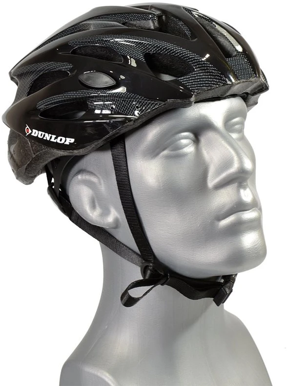 Dunlop MTB dviratininko šalmas, raudonas ir juodas