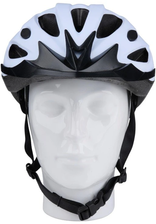 Dunlop MTB šalmas, L, 58–61 cm, baltas juodas