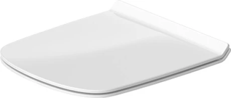 Duravit poda sēdriņķis ar vāku DuraStyle, pagarināts, QR/SC, balts