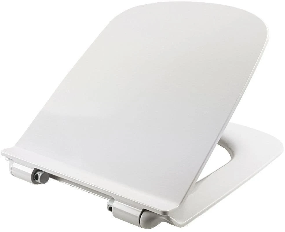 Duravit poda sēdriņķis ar vāku DuraStyle, pagarināts, QR/SC, balts