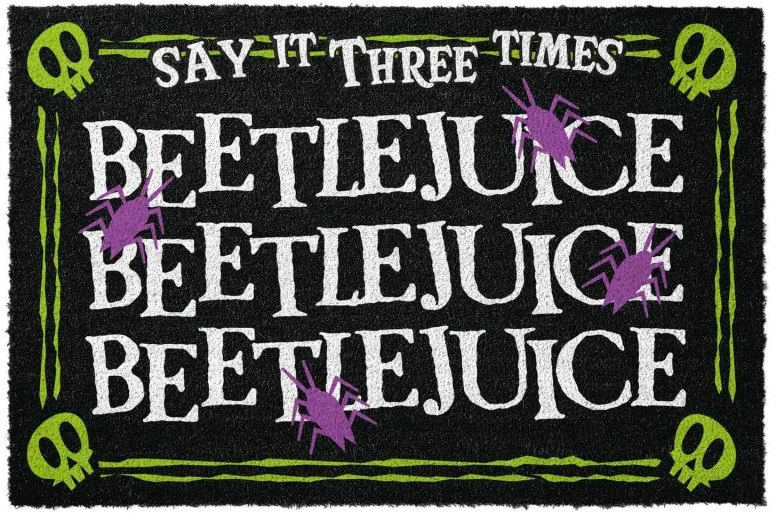 Other Brand Kitų prekių ženklų „Beetlejuice“ kilimėlis prie durų (40 x 60 cm)