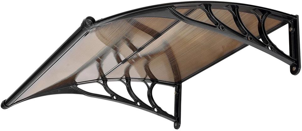 VEVOR Prieangio stogelis langus, 38 x 40 cm, rudas