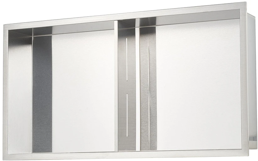 VEVOR Dušo niša 33.0 x 63.5 x 10.2 cm įmontuota lentyna