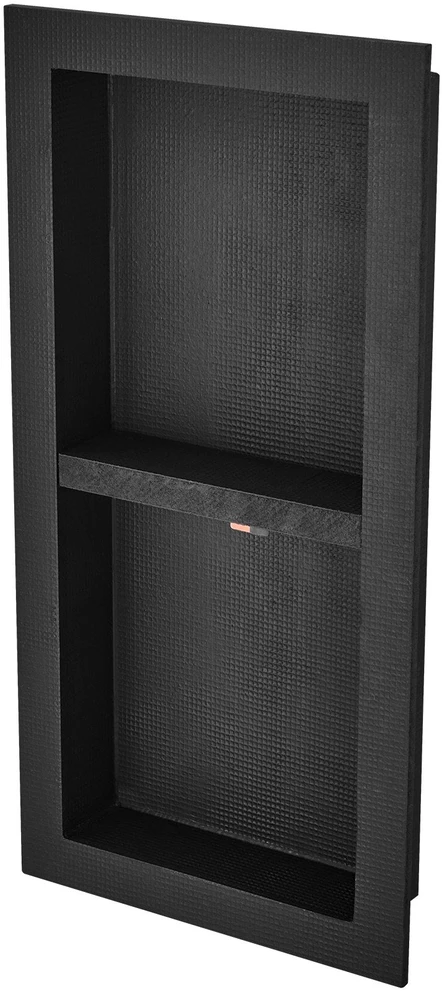 VEVOR Juoda dušo niša su lentynėlėmis plytelėms 40.64 x 81.28 cm