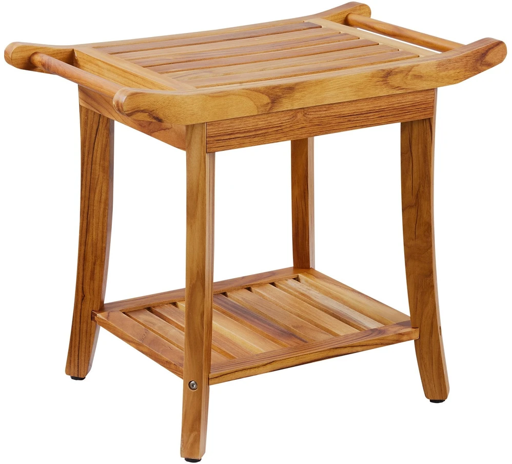 VEVOR Teak medinis vonios suoliukas