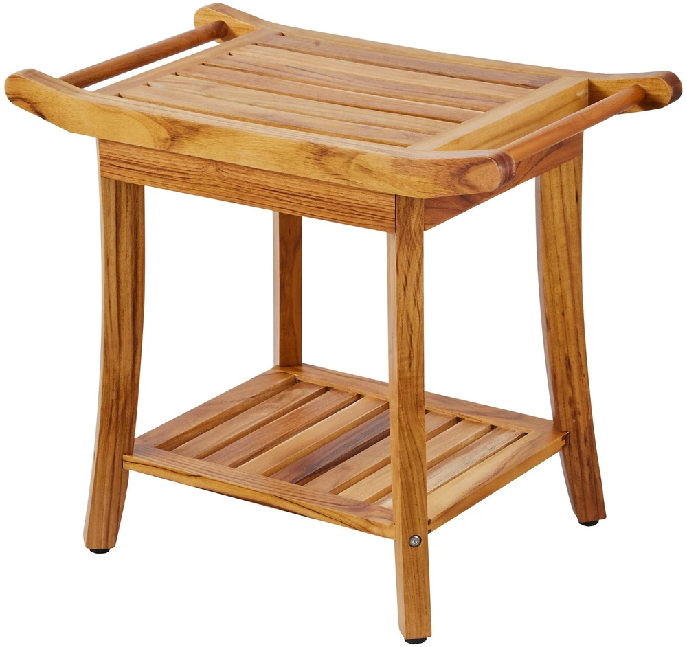 VEVOR Teak medinis vonios suoliukas