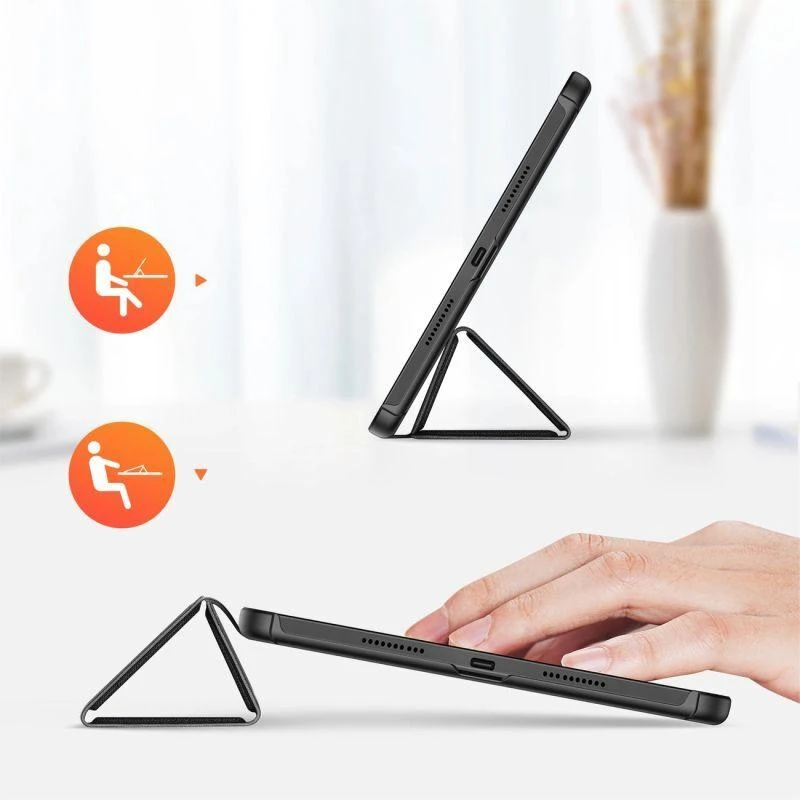 Dux Ducis Domo išmanusis dėklas stovas, juodas, skirtas Huawei MatePad Pro 11'' (2022)
