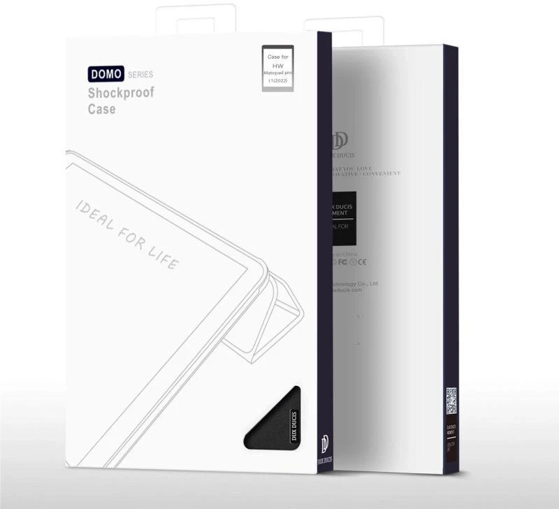 Dux Ducis Domo išmanusis dėklas stovas, juodas, skirtas Huawei MatePad Pro 11'' (2022)