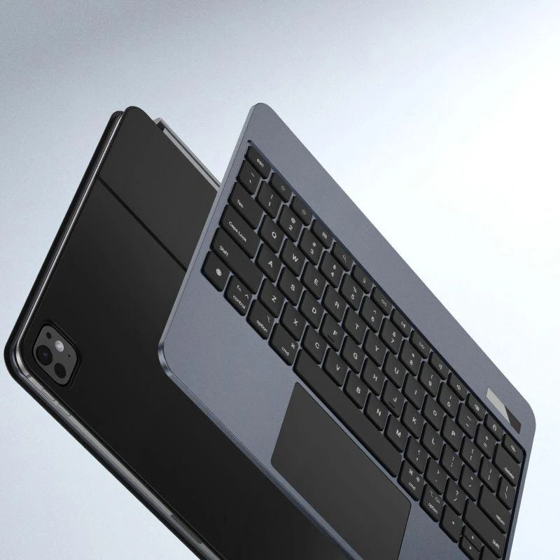 Dėklas su klaviatūra Dux Ducis (MK series) skirtas Apple iPad Pro 13″ (2024) – juodos spalvos