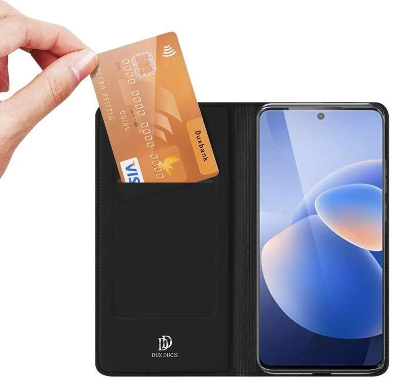Dux Ducis Skin Pro dėklas skirtas Vivo X60, juodas