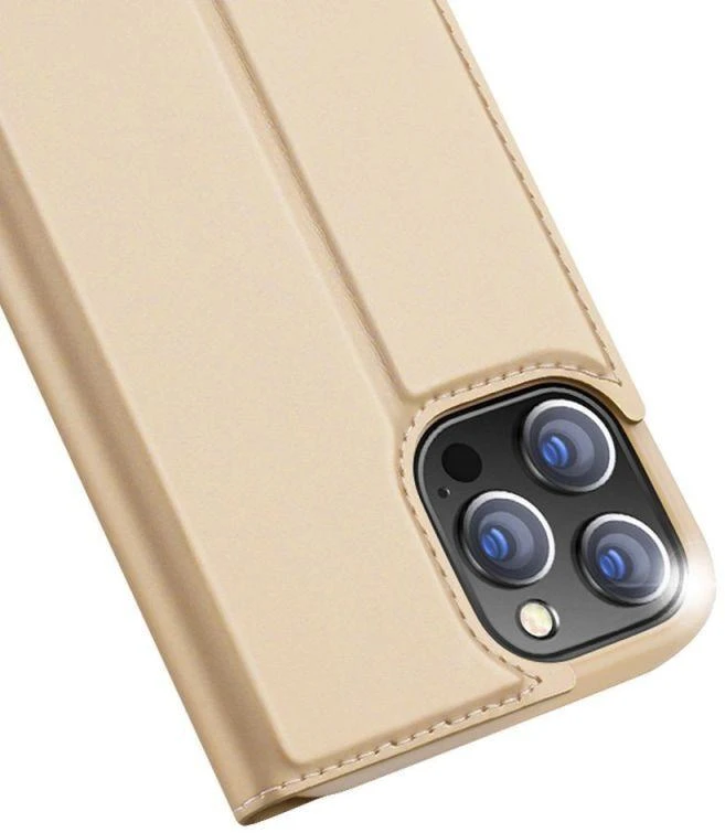 Dux Ducis Skin Pro dėklas skirtas Apple iPhone 13 Pro, auksinis
