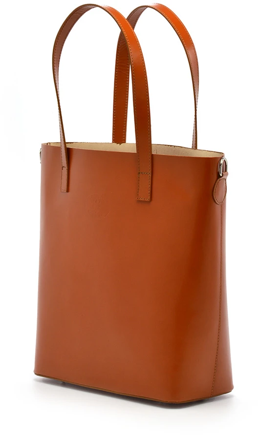 Didelė talpi odinė rankinė Shopperbag