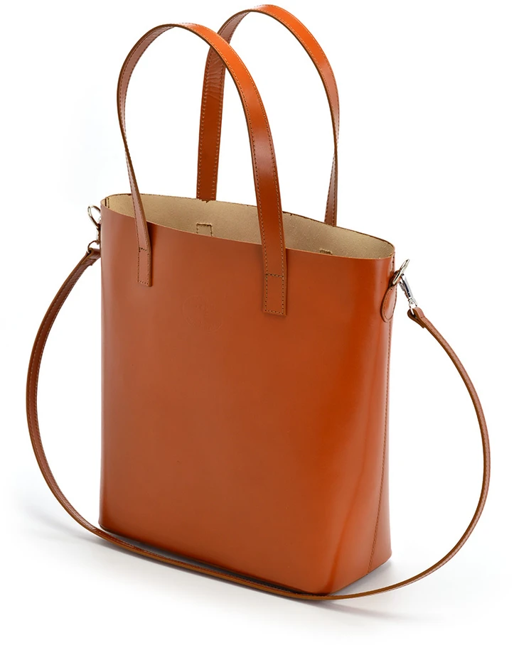 Didelė talpi odinė rankinė Shopperbag