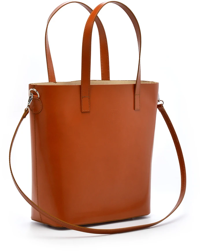 Didelė talpi odinė rankinė Shopperbag