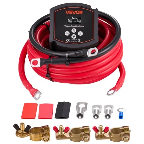 VEVOR Dvigubas akumuliatoriaus izoliatoriaus rinkinys 12V