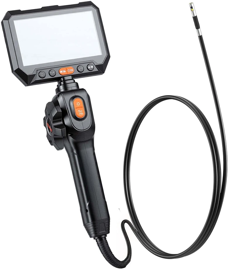 Dviejų lęšių artikuliuojantis endoskopas VEVOR ZX41, 6,2 mm lęšis