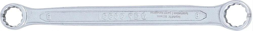 DVIGALIS ŽIEDINIS RAKTAS | ITIN PLOKŠČIAS | 8 × 9 MM (30331)