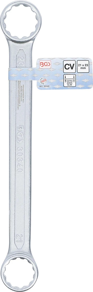 DVIGALIS ŽIEDINIS RAKTAS | ITIN PLOKŠČIAS | 21 × 23 MM (30340B)