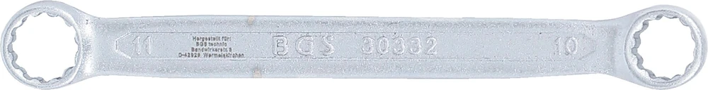 DVIGALIS ŽIEDINIS RAKTAS | ITIN PLOKŠČIAS | 10 × 11 MM (30332)