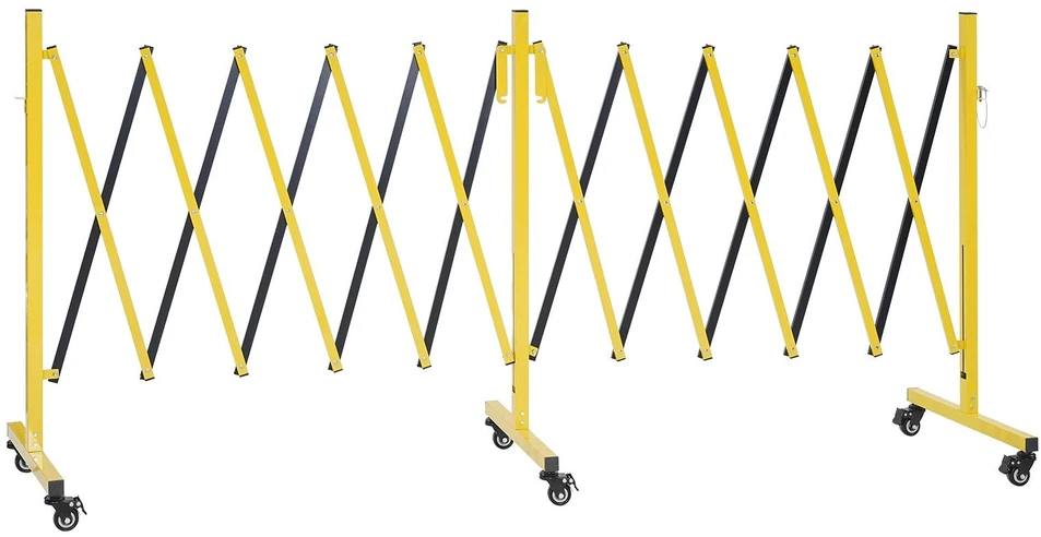 VEVOR Dviguba išplečiama užtvara, 5.46 m