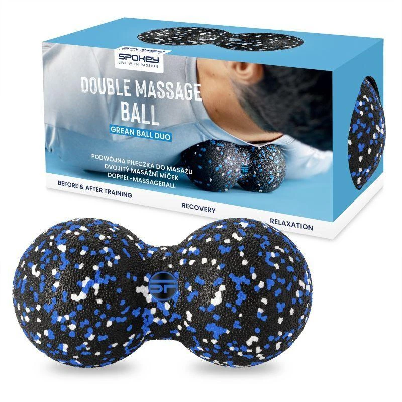 Dvigubas masažinis kamuolys "Spokey GREAN BALL DUO