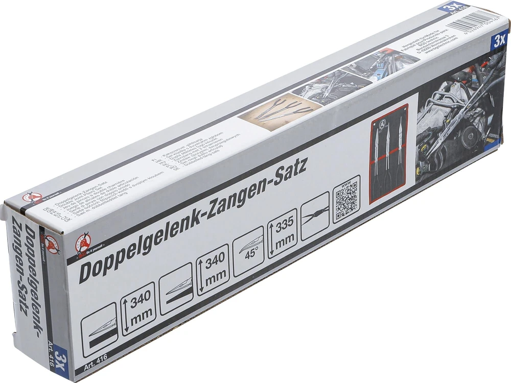 BGS Dvigubos jungties replės | 3 vnt. (416)