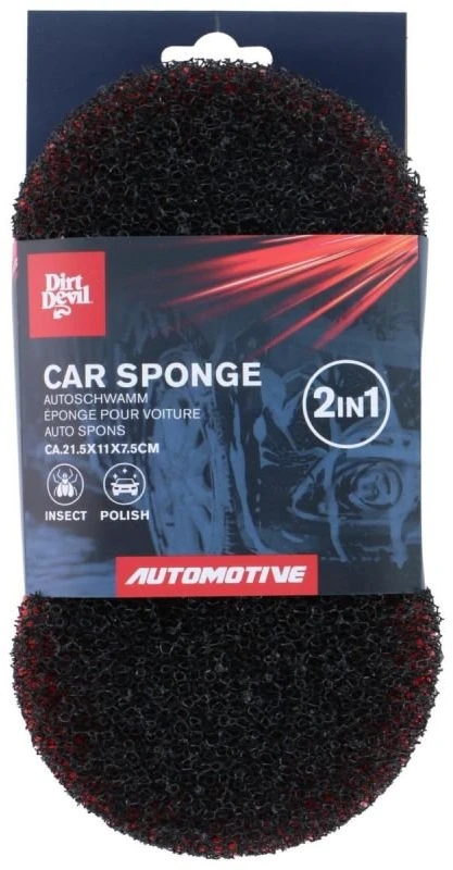 Dirt Devil Dvipusė automobilio plovimo kempinė 21x11 cm