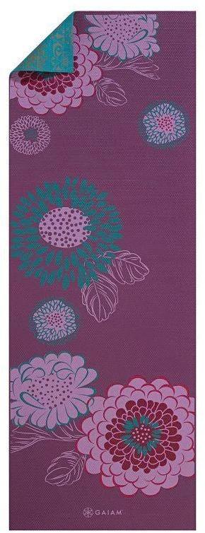 Gaiam Dvipusė jogos kilimėlis "KIKU" 6 MM 61548