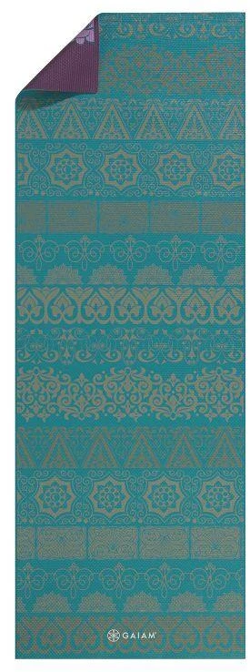 Gaiam Dvipusė jogos kilimėlis "KIKU" 6 MM 61548