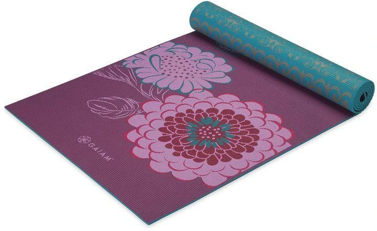Gaiam Dvipusė jogos kilimėlis "KIKU" 6 MM 61548