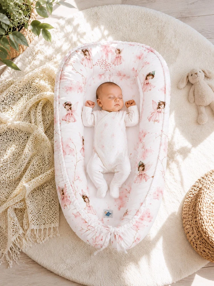 Dvipusis kūdikio lizdelis-kokonas My Sweet Baby Blossom Fairies