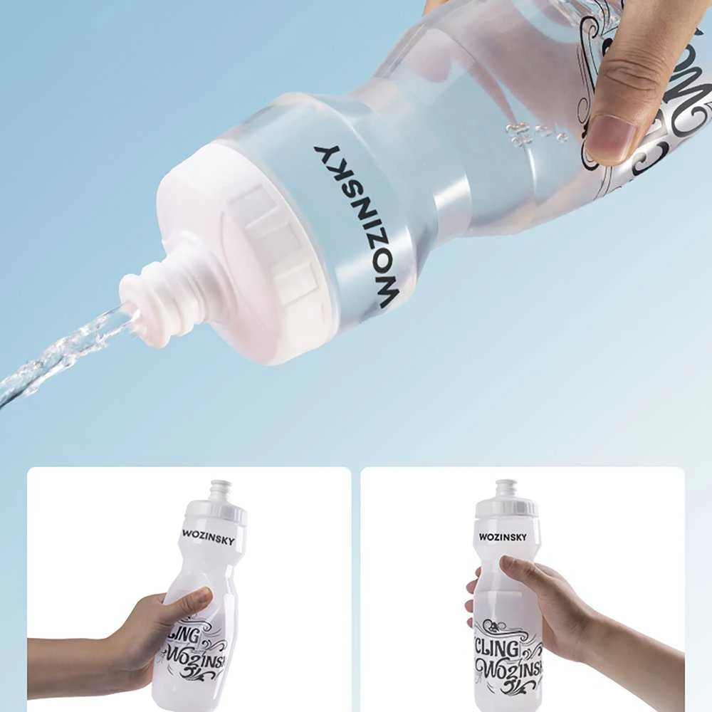 Wozinsky WBR-01T 750 ml dviračio gertuvė – permatoma